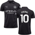 Manchester City Away #10 CHERKI Jersey 2025/26 Adults-Footzilla