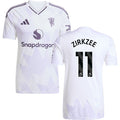 Manchester United #11 ZIRKZEE Away Jersey 2025/26 Adults-Footzilla