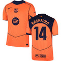 Barcelona FC Third #14 RASHFORD Jersey 2025/26 Adults-Footzilla