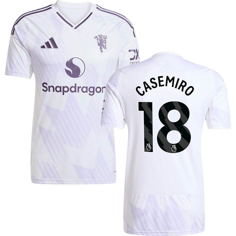 Manchester United #18 CASEMIRO Away Jersey 2025/26 Adults-Footzilla