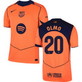 Barcelona FC Third #20 OLMO Jersey 2025/26 Adults-Footzilla