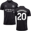Manchester City Away #20 BERNARDO Jersey 2025/26 Adults-Footzilla