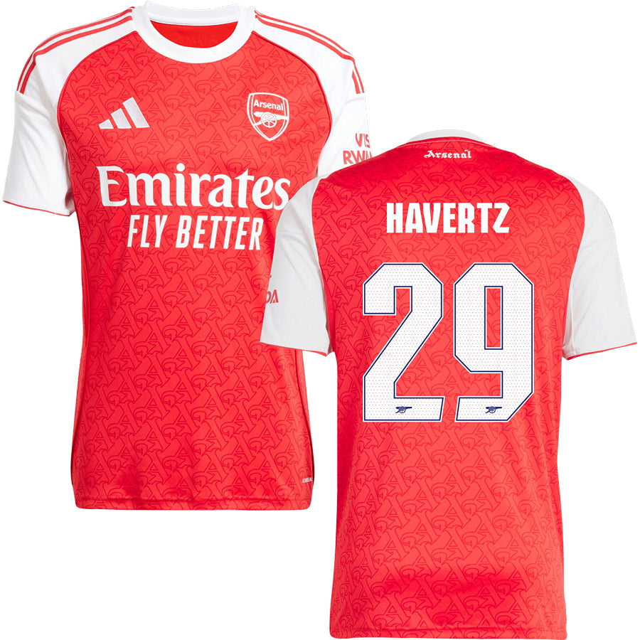 Arsenal Home Jersey Stadium 2025/26 Adults-Footzilla