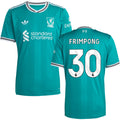 Liverpool Third #30 FRIMPONG Jersey 2025/26 Adults-Footzilla
