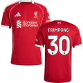 Liverpool Home #30 FRIMPONG Jersey 2025/26 Adults-Footzilla