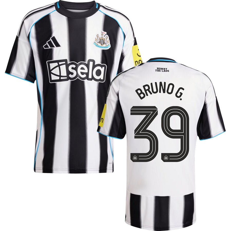 Newcastle United FC #39 BRUNO G. Home Jersey 2025/26 Adults-Footzilla