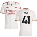 Arsenal Third Jersey #41 RICE 2025/26 Adults-Footzilla
