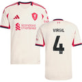 Liverpool Away #4 VIRGIL Jersey 2025/26 Adults-Footzilla
