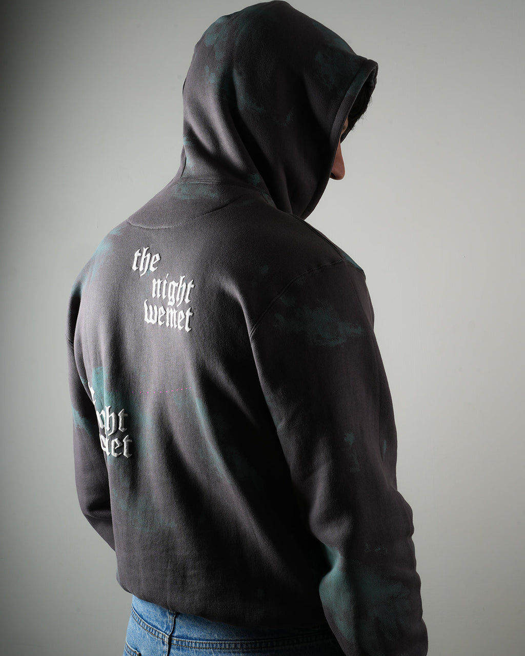 Polkal™ Fear Grey Night We Met Hoodie