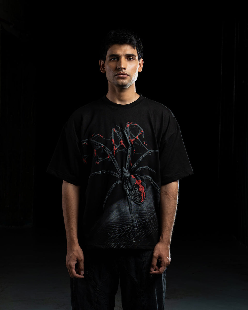 Polkal™ Fear Black Spider T-Shirt
