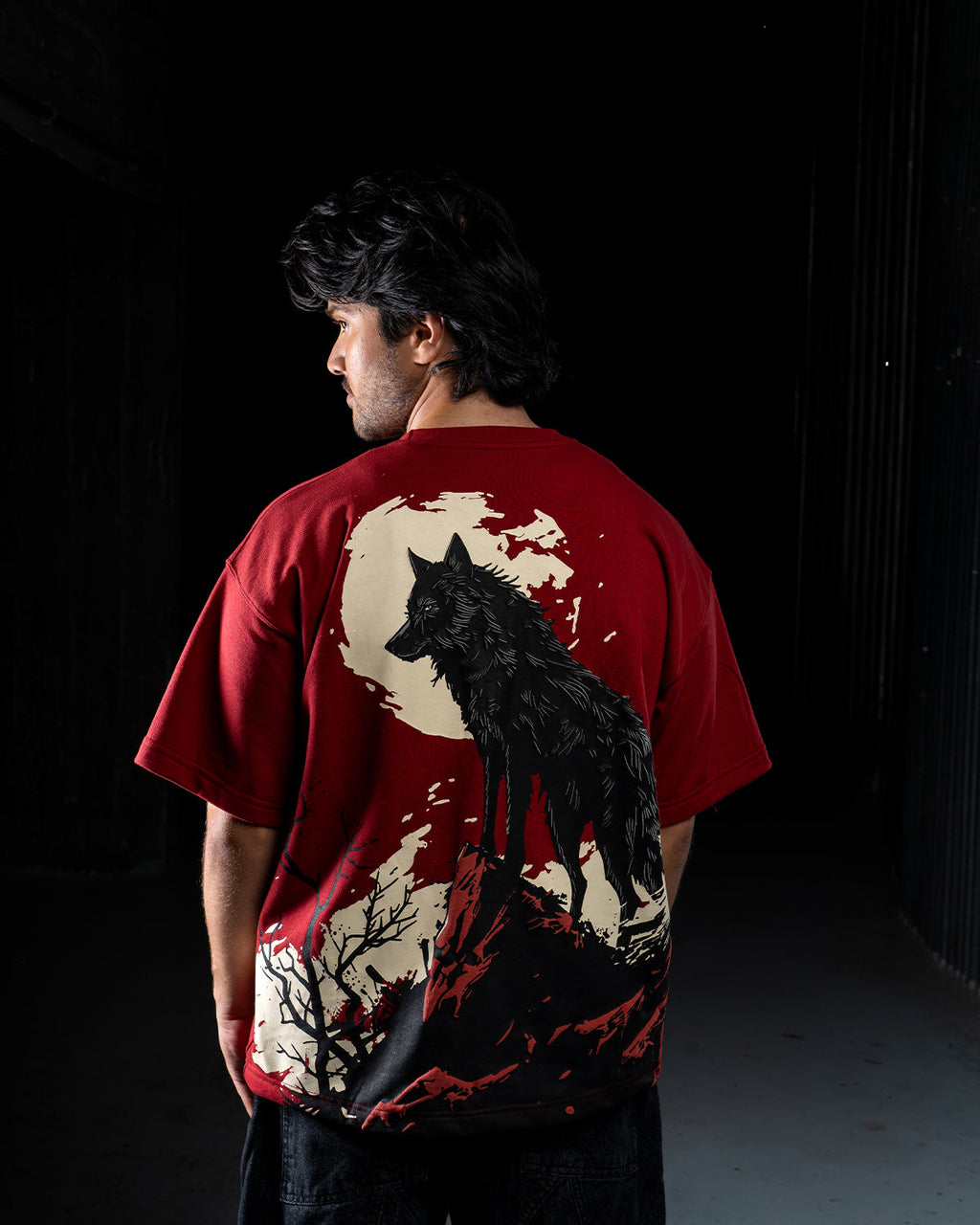 Polkal™ Fear Red Wolf T-Shirt
