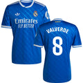 Real Madrid CF Third #8 VALVERDE Jersey 2025/26 Adults-Footzilla