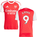 Arsenal Home Jersey #9 G.JESUS 2025/26 Adults-Footzilla