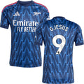 Arsenal Away Jersey #9 G.JESUS 2025/26 Adults-Footzilla