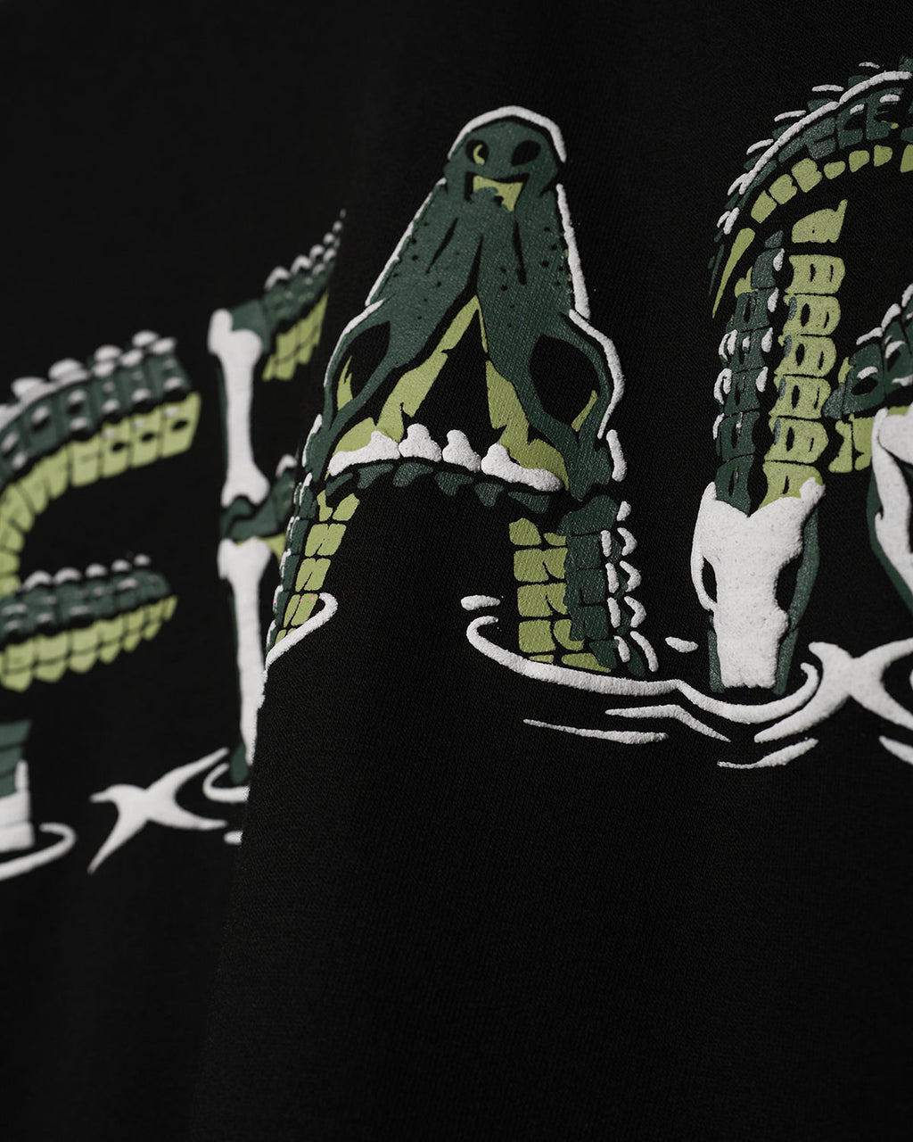 Polkal™ Fear Black Crocodile T-Shirt