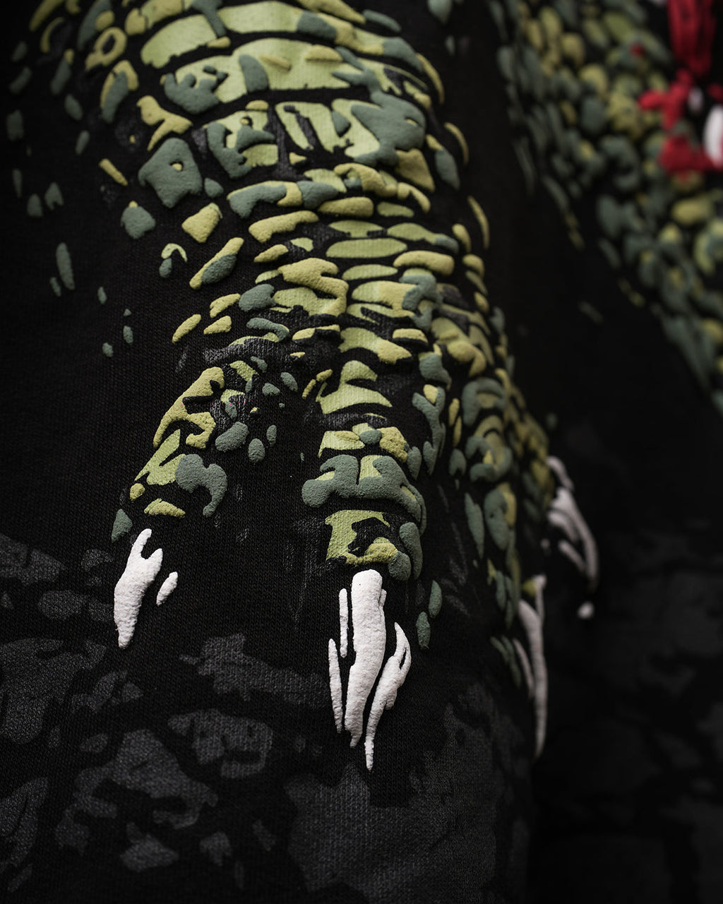Polkal™ Fear Black Crocodile T-Shirt