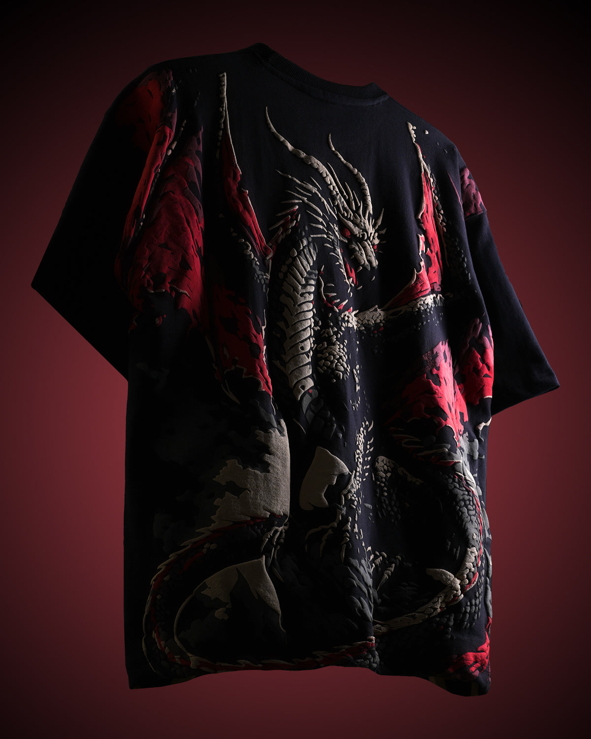 Polkal™ Fear Black Dragon T-Shirt