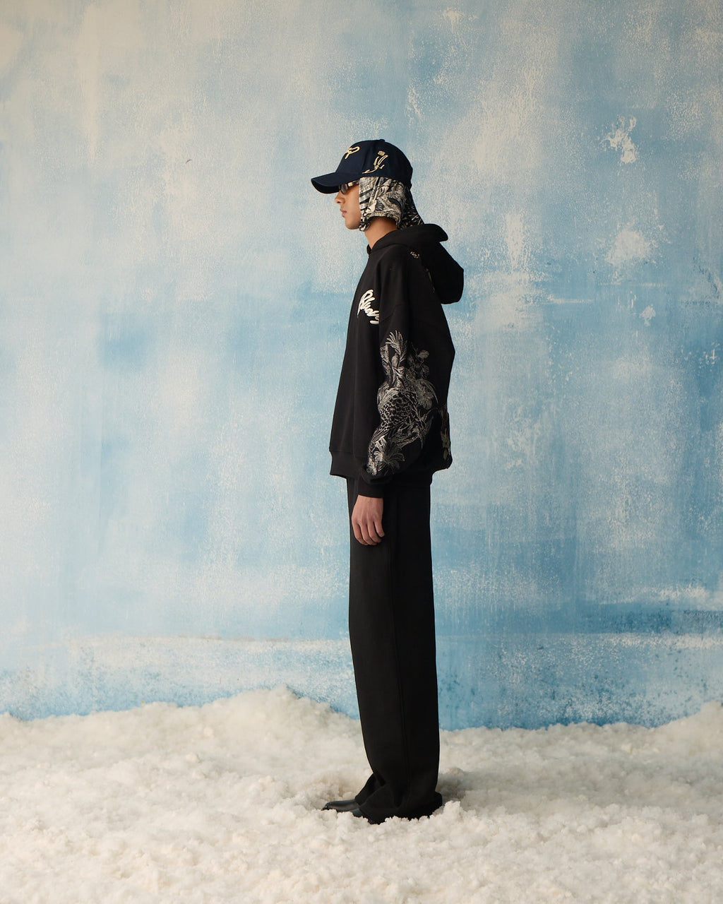 Black Wildloom Hoodie Polkal™ BluOr