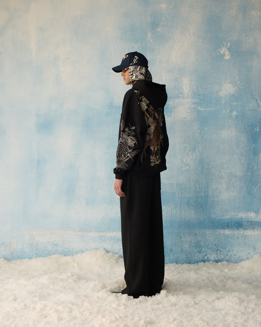 Black Wildloom Hoodie Polkal™ BluOr