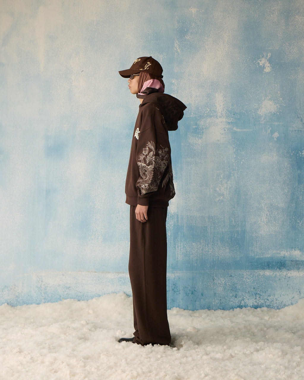 Brown Wildloom Hoodie Polkal™ BluOr