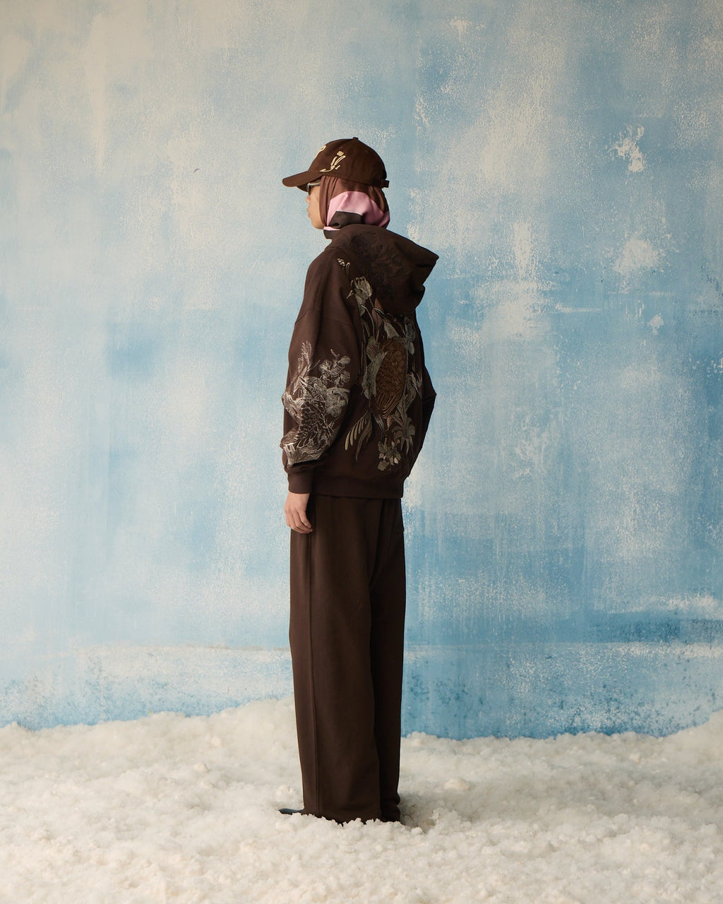 Brown Wildloom Hoodie Polkal™ BluOr