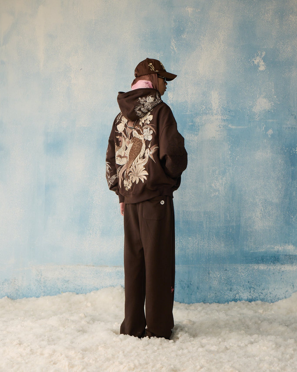Brown Wildloom Hoodie Polkal™ BluOr