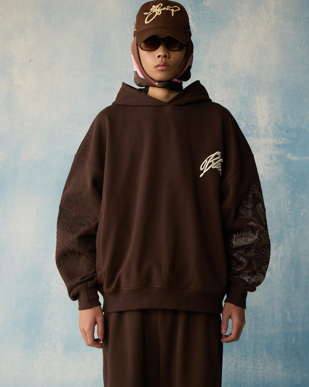 Brown Wildloom Hoodie Polkal™ BluOr