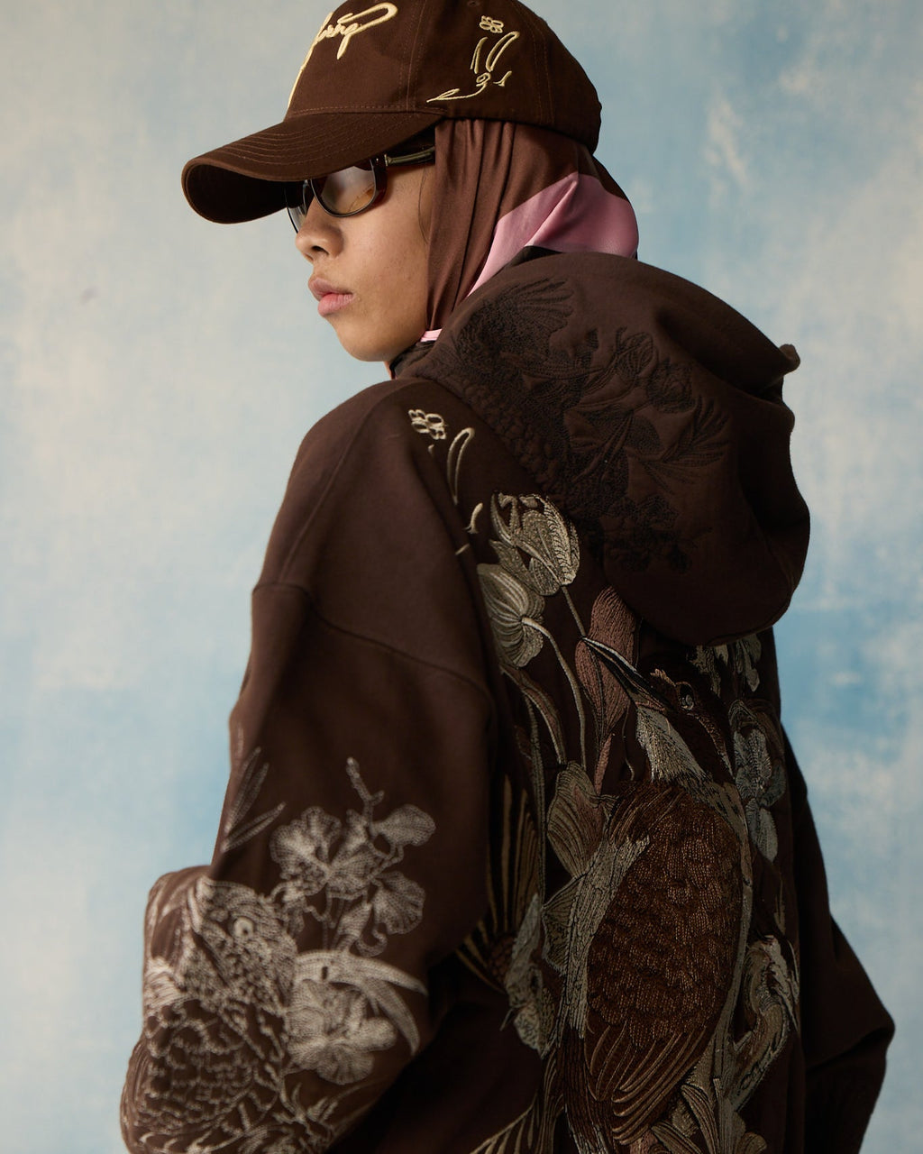 Brown Wildloom Hoodie Polkal™ BluOr