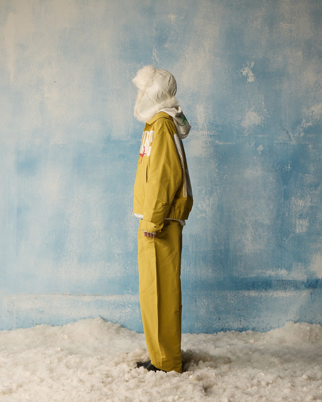 Boxy Mustard 1031 Jacket Polkal™ BluOr