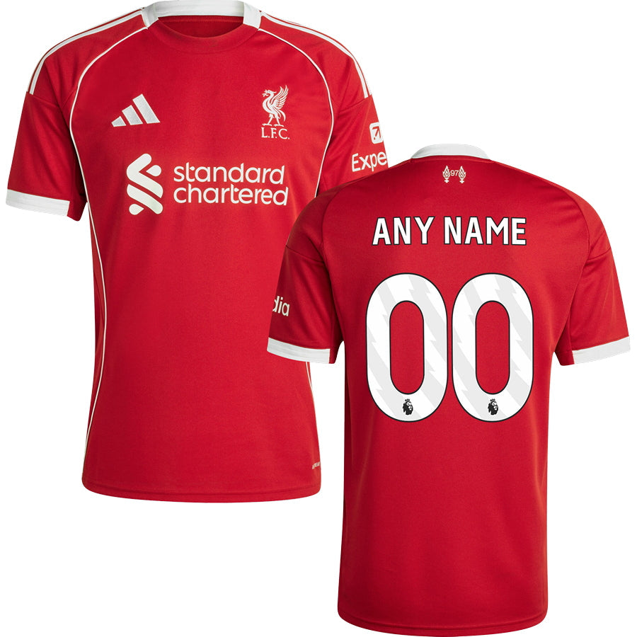 Liverpool Home Jersey 2025/26 Adults-Footzilla
