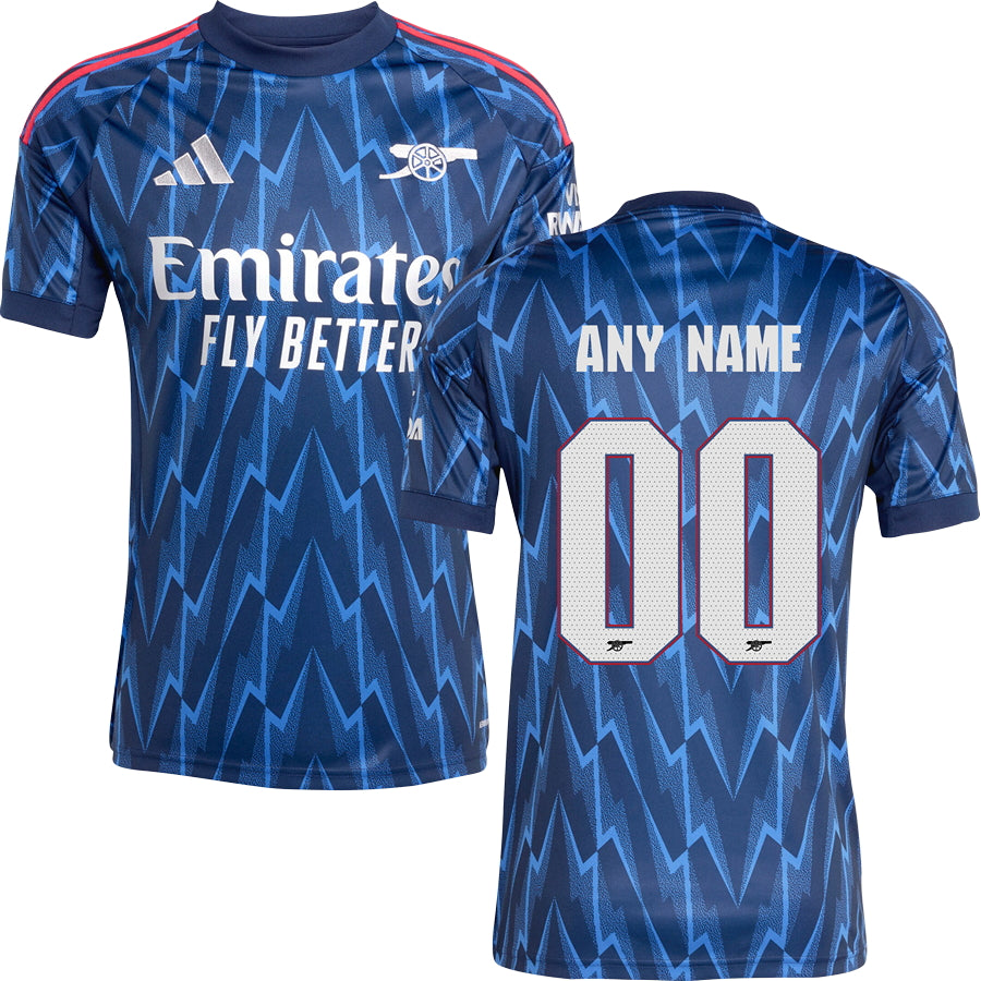 Arsenal Away Jersey Stadium 2025/26 Adults-Footzilla