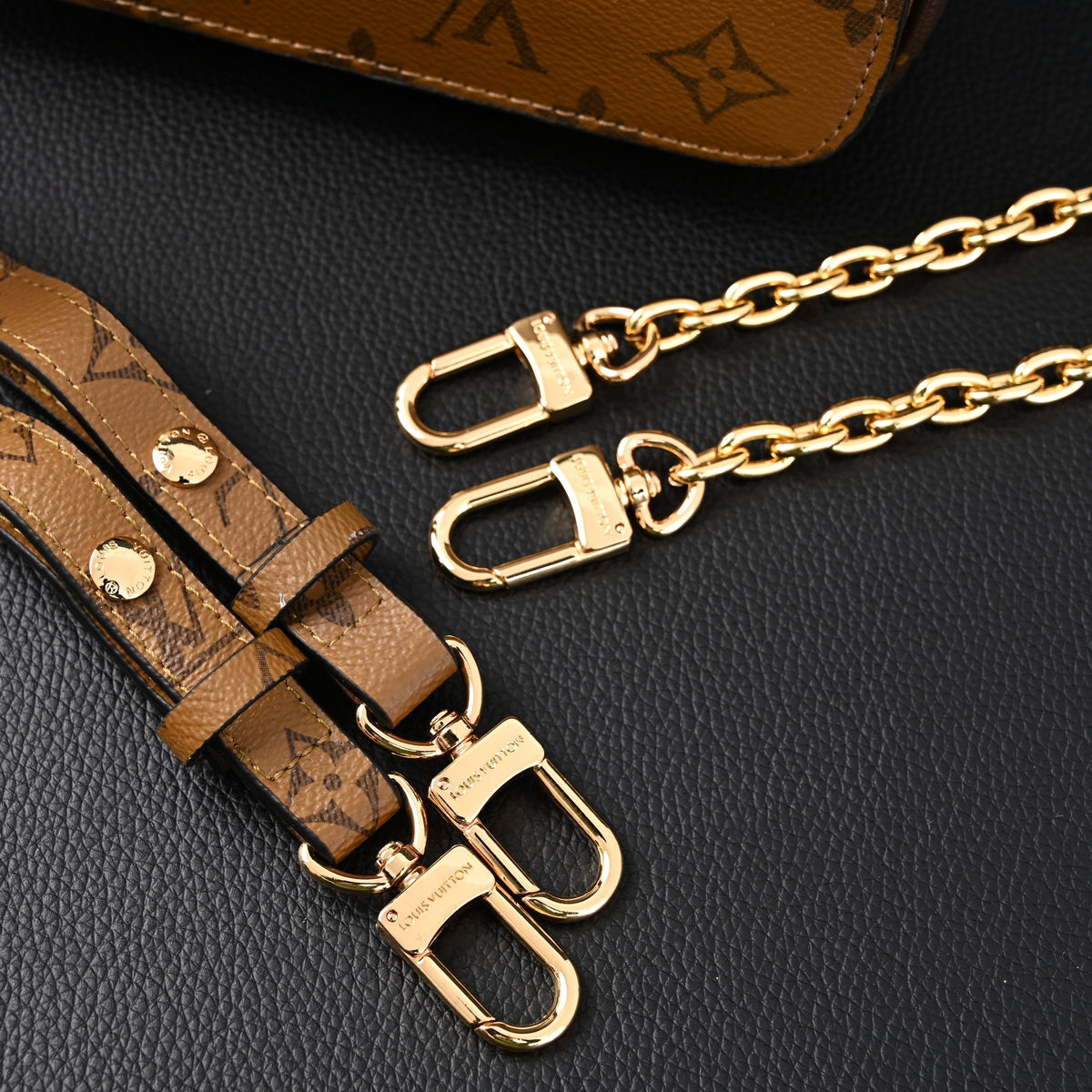 Louis Vuitton Petite Malle Souple Monogram Canvas