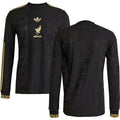 Mexico Gold Long Sleeve Jersey 2025 Adults-Footzilla