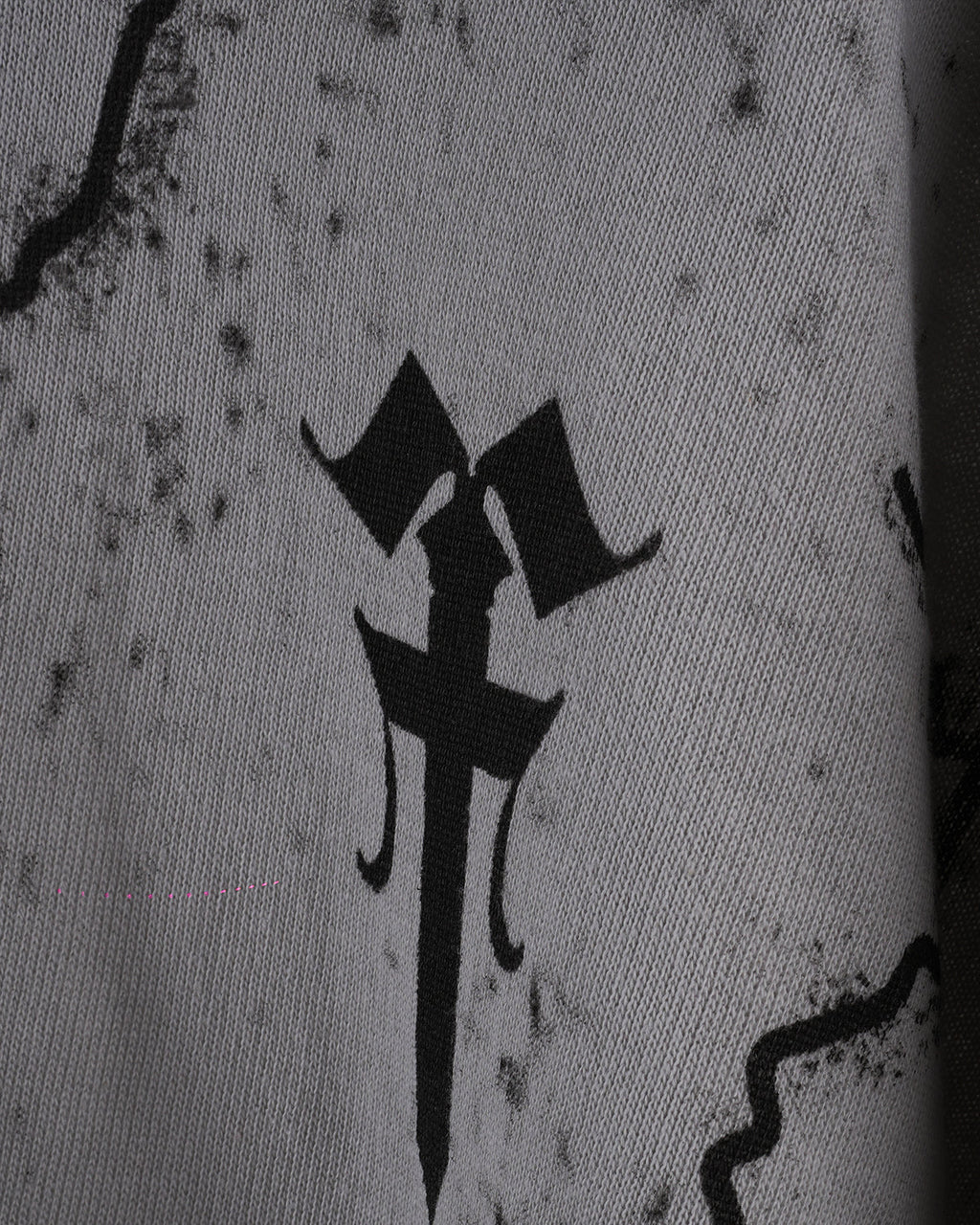 Polkal™ Fear Grey Crack T-Shirt