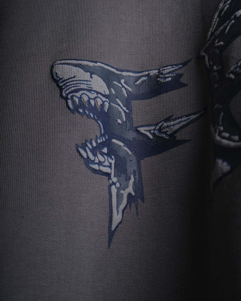 Polkal™ Fear Grey Shark T-Shirt