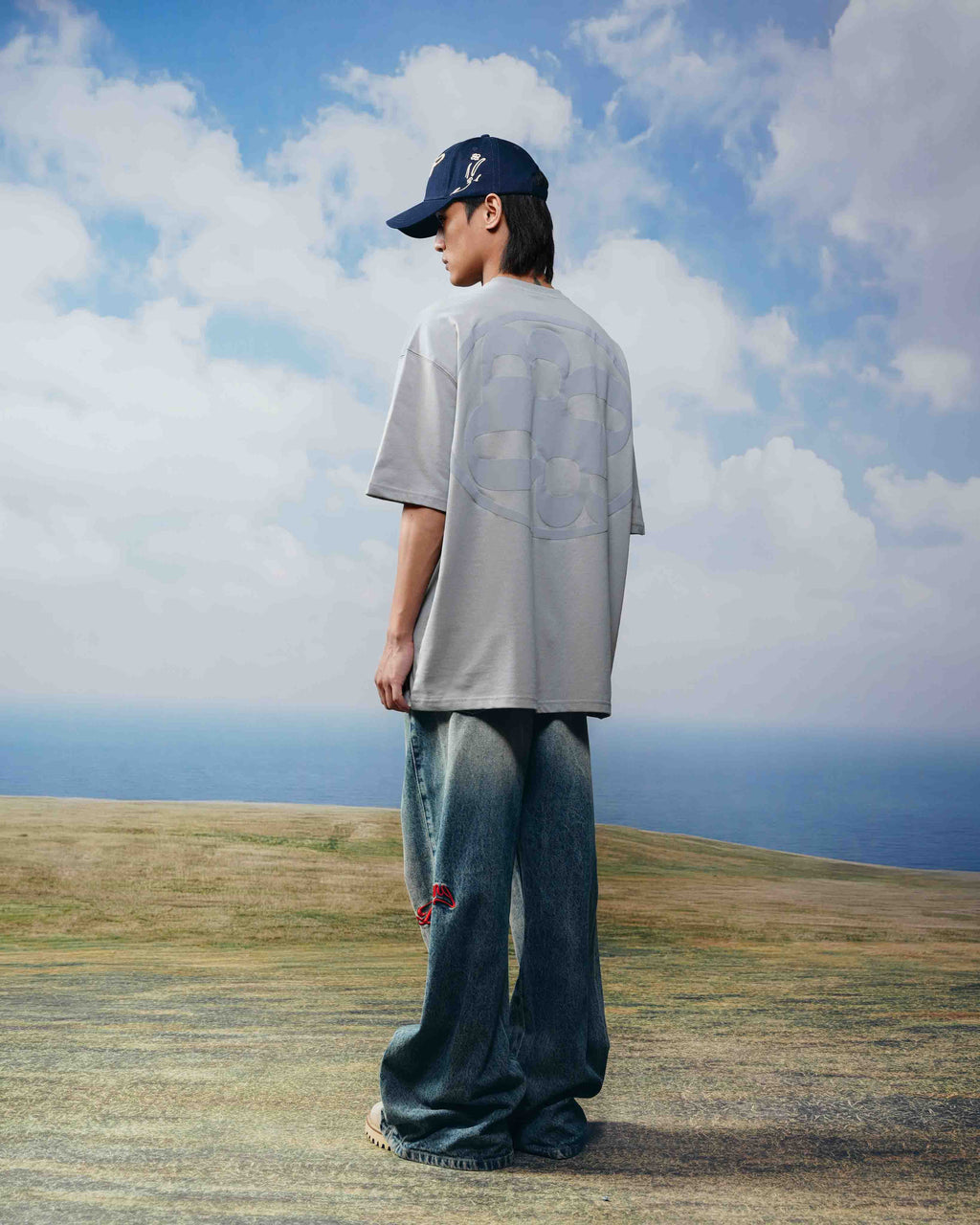 Basic Subtle Grey T-Shirt Polkal™ BluOr