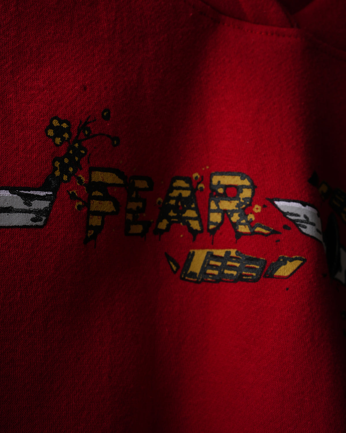 Polkal™ Fear Red Samurai Hoodie