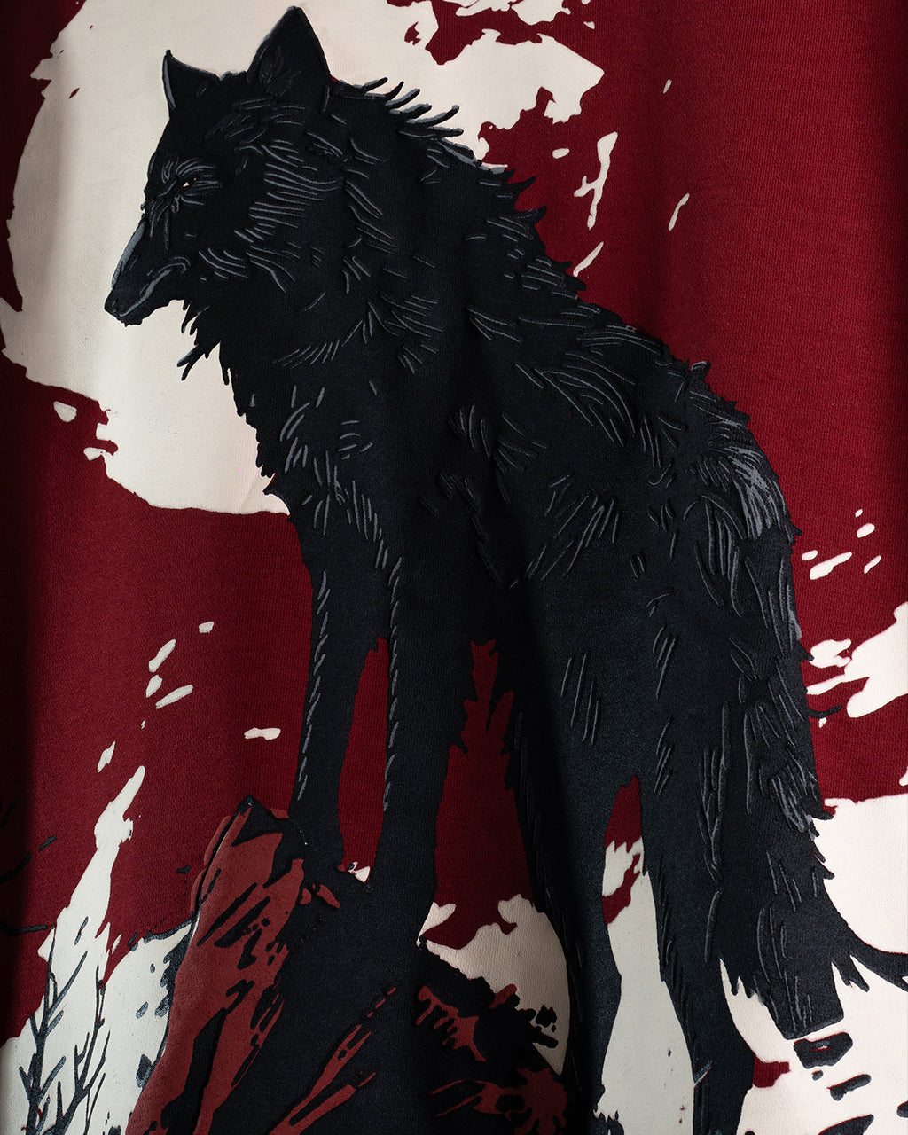 Polkal™ Fear Red Wolf T-Shirt