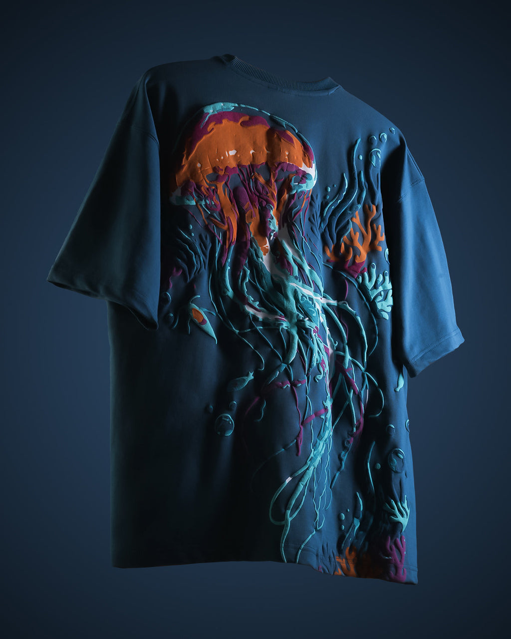 Polkal™ Fear Teal Jellyfish T-Shirt