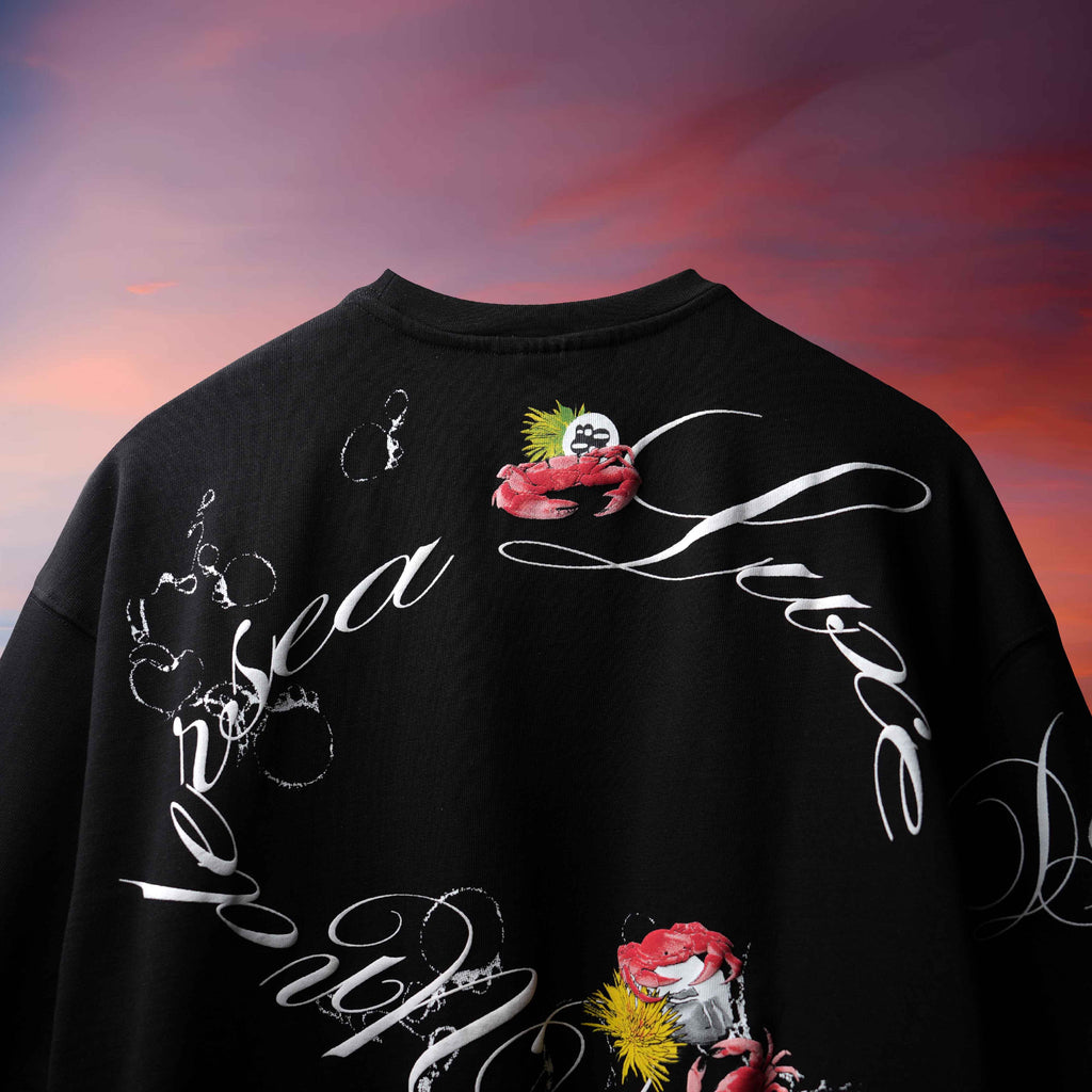 Black Coral Heist T-Shirt Polkal™ BluOr