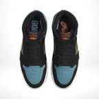 Top-down view of the Air Jordan 1