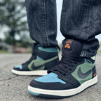 On-foot of the Air Jordan 1