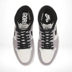 Top-down view of the Air Jordan 1
