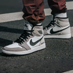 On-foot of the Air Jordan 1