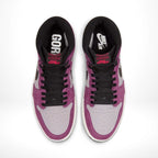 Top-down view of the Air Jordan 1