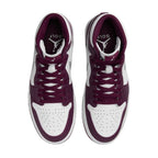 Top-down view of the Air Jordan 1
