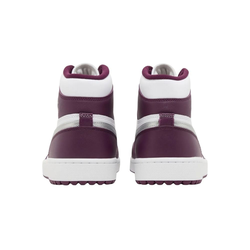 Rear view of the Air Jordan 1