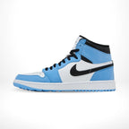Medial side view of the Air Jordan 1