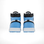 Rear view of the Air Jordan 1