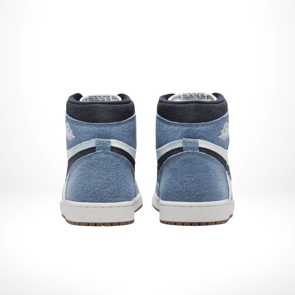 Rear view of the Air Jordan 1